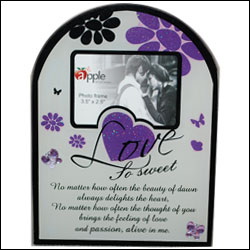 "Love Message with Photo Frame-139-001 - Click here to View more details about this Product